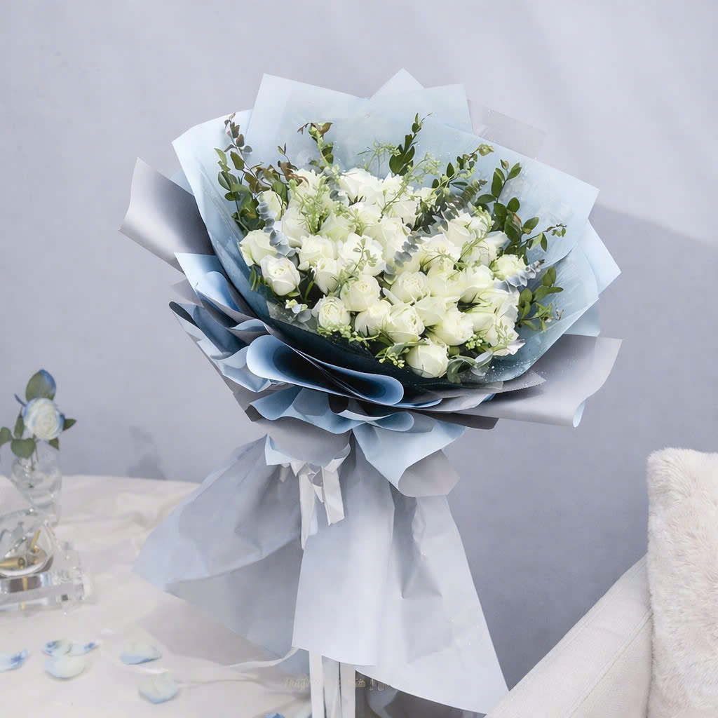 bo-hoa-hong-trang-dep