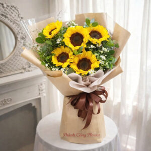 bo-hoa-huong-duong-5-bong-dep-nhat