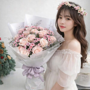 mau-bo-hoa-hong-kem-20-bong-dep-nhat