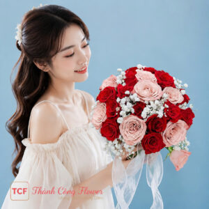 bo-hoa-cuoi-hoa-hong-mix-baby-dep